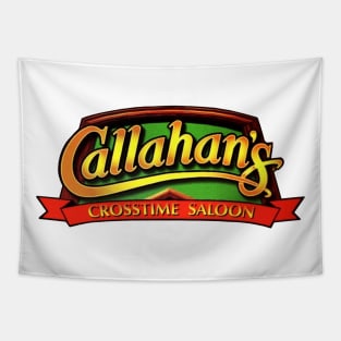 Callahan's Crosstime Saloon Logo Tapestry