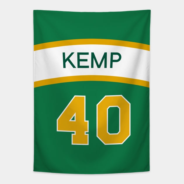 Shawn Kemp - Classic Tapestry by Buff Geeks Art