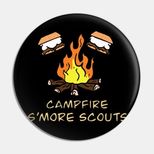Campfire S’more scouts Pin