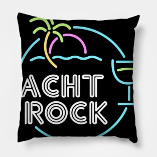 Cocktail Hour Yacht Rock design Pillow