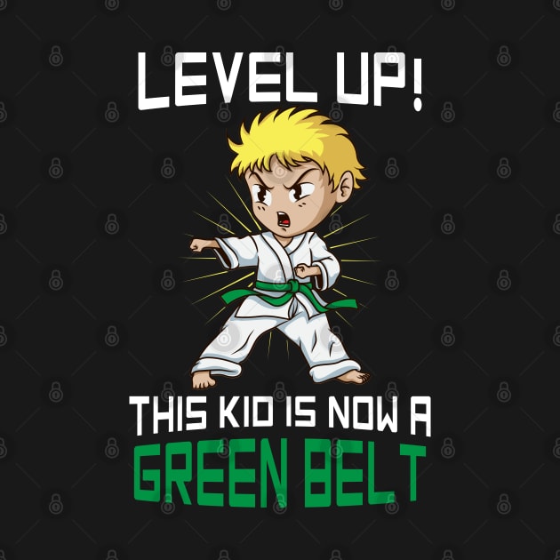 KARATE: This Kid Is Now A Green Belt Gift by woormle