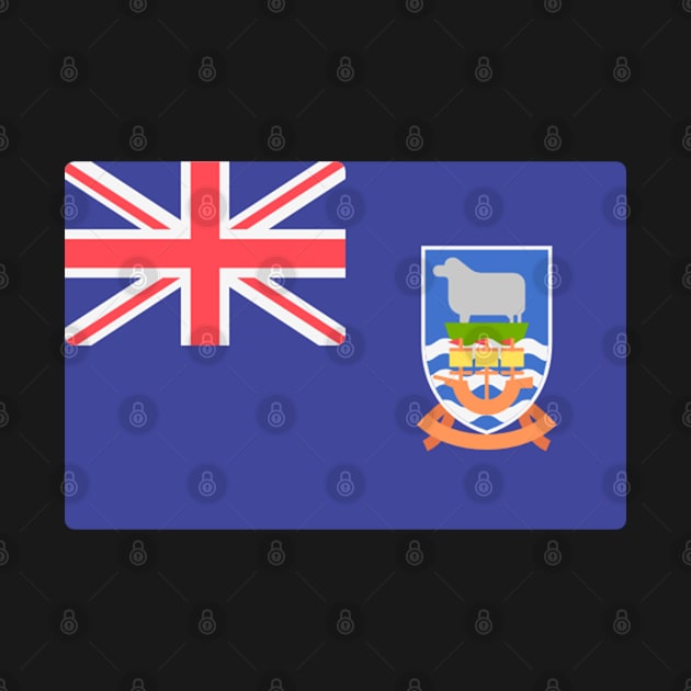 FLAG OF FALKLAND ISLANDS by Just Simple and Awesome