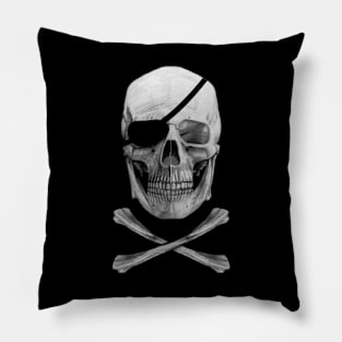 Jolly Roger Design Pillow