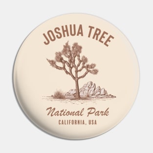 Joshua Tree Vintage Style Pin