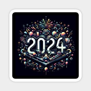 Happy New Year 2024 - Style 3 Magnet