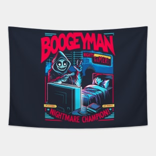 Boogeyman Nighty Gamer, Nightmare Champion! Tapestry