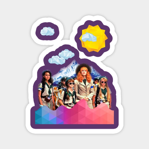 Real Wilderness Girls Magnet by jeremiahm08