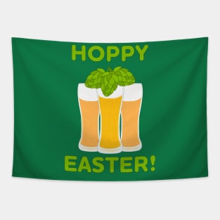 Hoppy Easter! Funny Drinking Design with Beer and Hops Tapestry