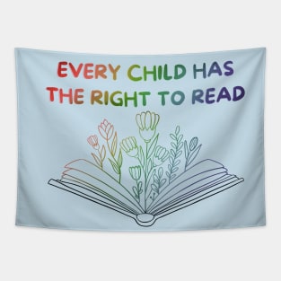 Every Child Has the Right to Read Tapestry