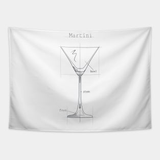 Martini Tapestry