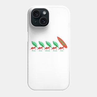 Cool Tees Workaholic Weekend Surfers Phone Case