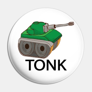 Explain your Smolness Tonk Tank Cute Potat Meme Pin