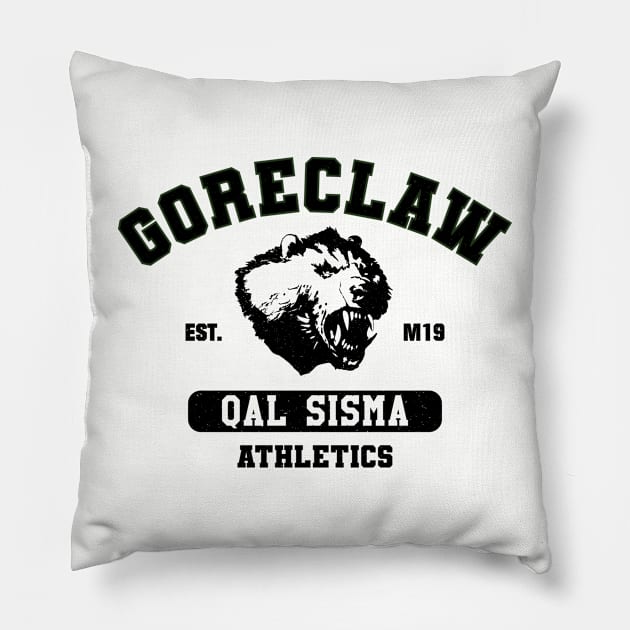 GORECLAW Qal Sisma Athletics Commander Magic TCG Pillow by Iron Grit Gaming