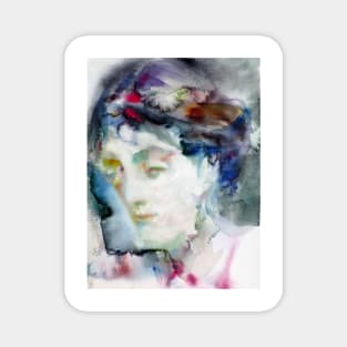 VIRGINIA WOOLF - watercolor portrait .4 Magnet