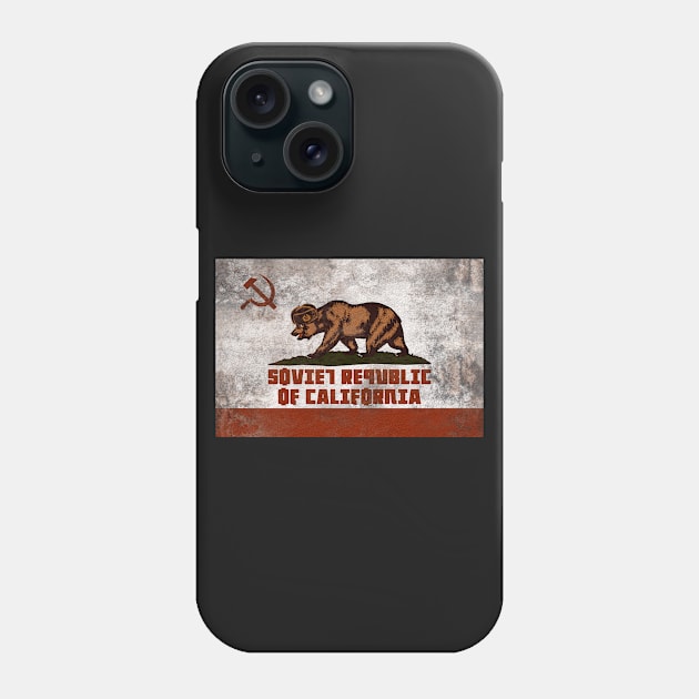 Soviet Republic of California Phone Case by Runesilver