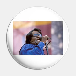 James Brown Photograph Pin