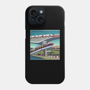 Monorail 1971 (Retro Vintage look) Phone Case