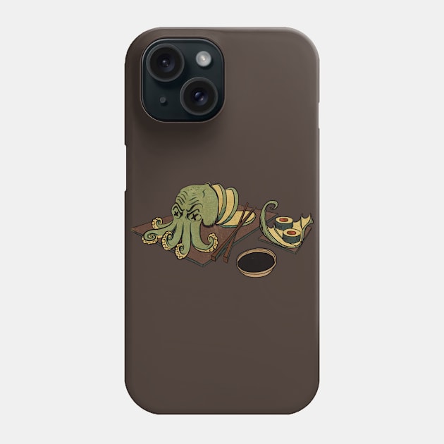 R'lyeh Sashimi Phone Case by lopescodesign