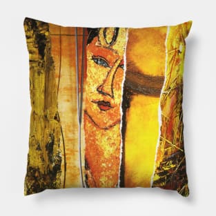 Tarnished Gold Pillow