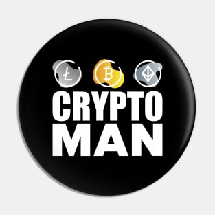 Crypto Man w Pin