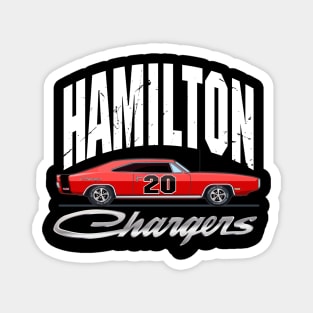 Hamilton Chargers Magnet