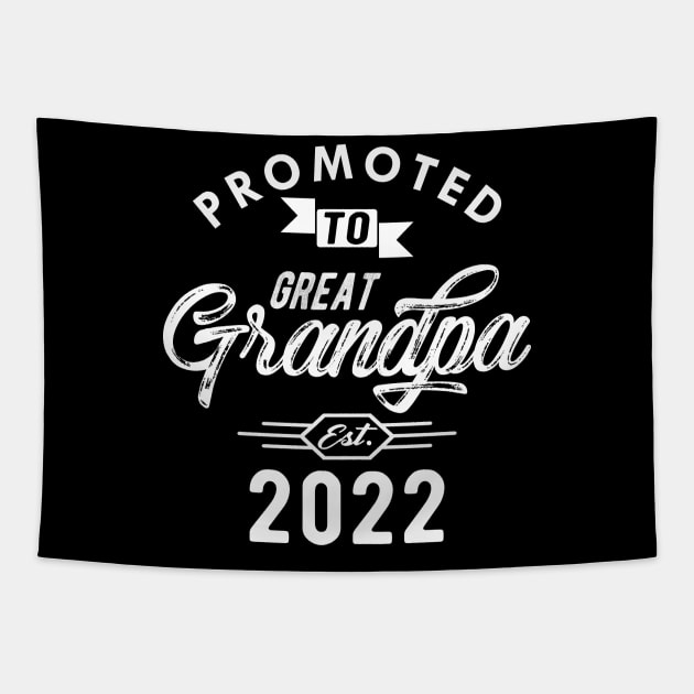 New Great Grandpa - Promoted to great est. 2022 w Tapestry by KC Happy Shop