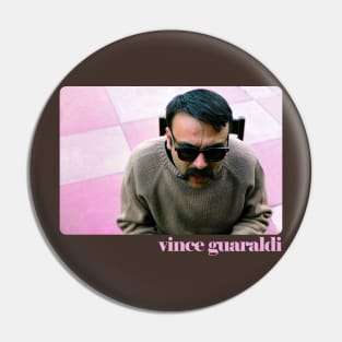 vince guaraldi Pin