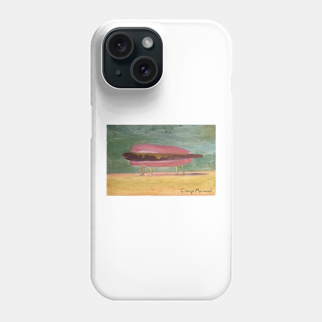 Hotdog Phone Case by diegomanuel