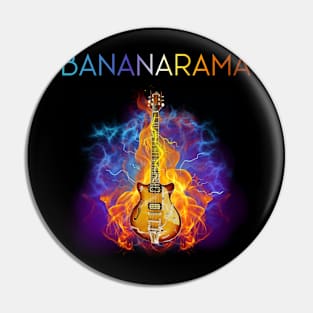 BANANARAMA BAND XMAS Pin