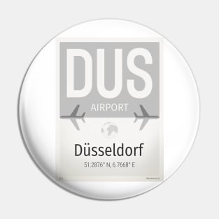 DUS Dusseldorf Pin