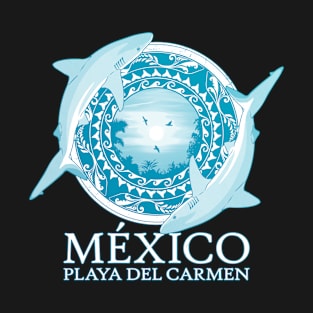 Caribbean Reef Shark Playa del Carmen Mexico T-Shirt