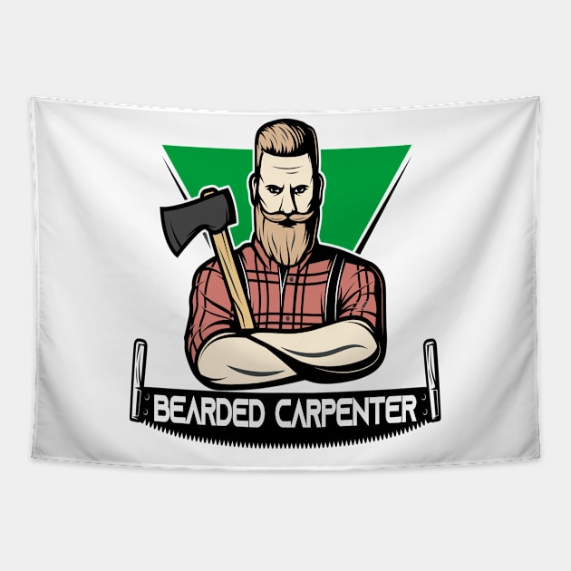 Bearded Carpenter Tapestry by care store