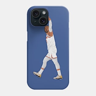 Jalen Brunson Digital Illustration Phone Case