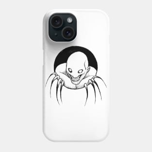 Out of your hole (Black and white) Phone Case