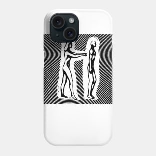 Push in the Right Direction Phone Case