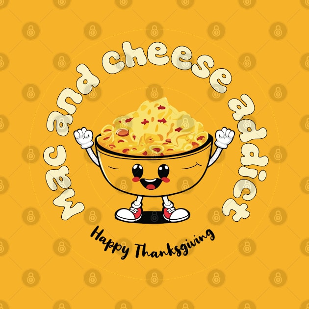 Mac and Cheese addict | Thanksgiving Food | Christmas food by KnockingLouder