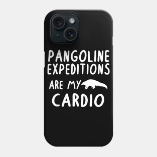 Pangolin expedition saying species species nature Phone Case