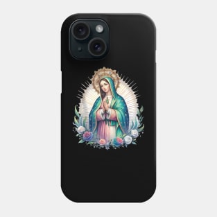 Virgen de Guadalupe Our Lady of Guadalupe Catholic Mary Phone Case
