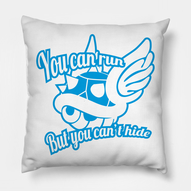 mario blue shell pillow