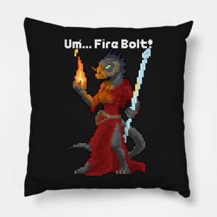 Nada - Dragonborn Sorceress Supreme! Pillow