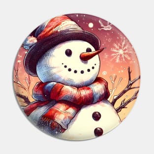 Discover Frosty's Wonderland: Whimsical Christmas Art Featuring Frosty the Snowman for a Joyful Holiday Experience! Pin