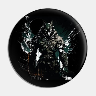 werewolf Pin