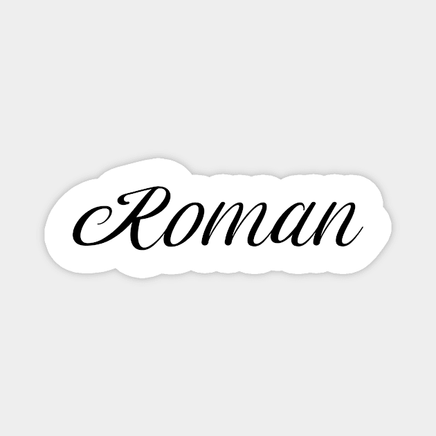 Name Roman Magnet by gulden