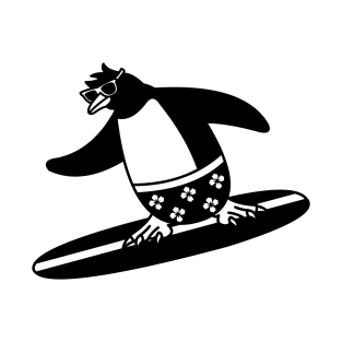 Surfing Penguin T-Shirt