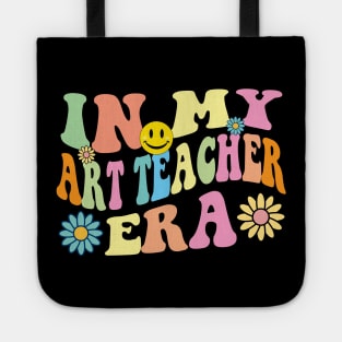 Retro In My Art Teacher Era Groovy Tote