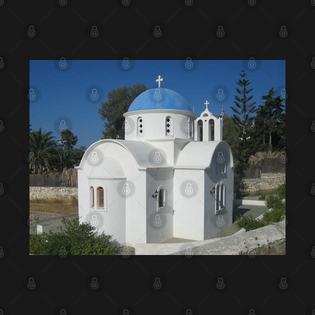 Small church in Paros by Parafull