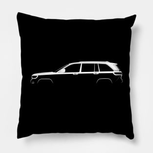 Jeep Grand Cherokee (WL) Silhouette Pillow