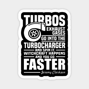 Turbo Witchcraft Magnet