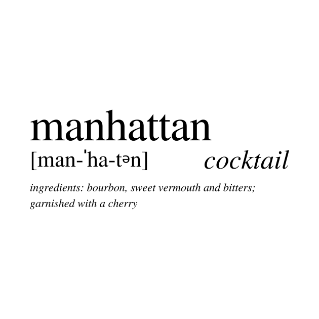 The Manhattan Cocktail by LushLife