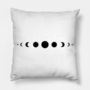 Phases of the Moon Pillow